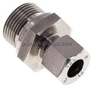 Gerade Schneidringverschr. G 3/4"-12 L (M18x1,5), 1.4571