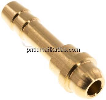 Tülle Messing, G 1/4"-6 (1/4")mm, ohne Mutter