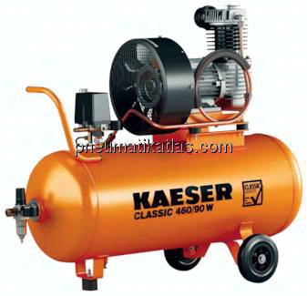 CLASSIC-Kolbenkompressor 460l/min, 50l-Behälter, 400V AC (Drehstrom)