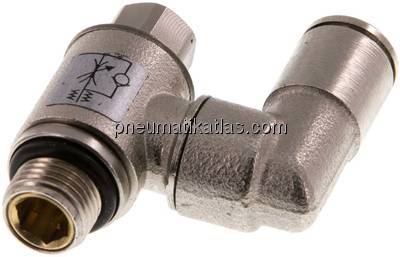 Drosselrückschlagventil G 1/8"-6mm, zuluftregelnd