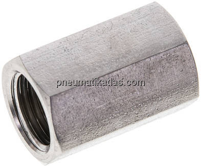 Hochdruck-Muffe G 1/4"-G 1/4", 1.4571