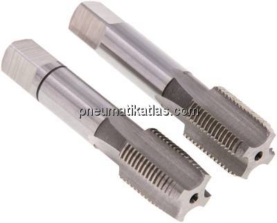Handgewindebohrer, G 3/8", 2-teilig, DIN 5157 (DIN 253)