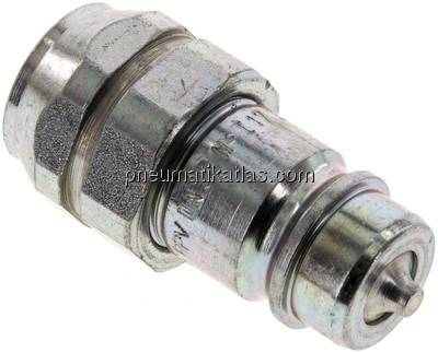 Steckkupplung ISO7241-1A, Stecker Baugr.3, G 3/8"(IG)