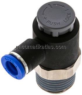Kompakt-Drosselventil R 1/2"-8mm,abluftregelnd (Standard)