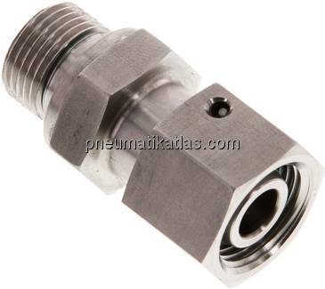 Einstellb. Schneidringverschr. G 3/8"-12 L, 1.4571