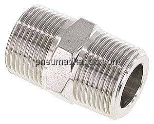 Doppelnippel NPT 3/4"-NPT 3/4", 1.4571