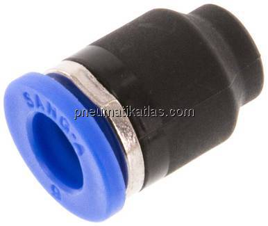 Verschlusskappe für 6mm Schläuche, IQS-Standard