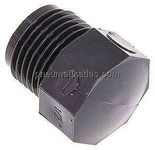 Verschlussstopfen, PVC-U, G 1/2"