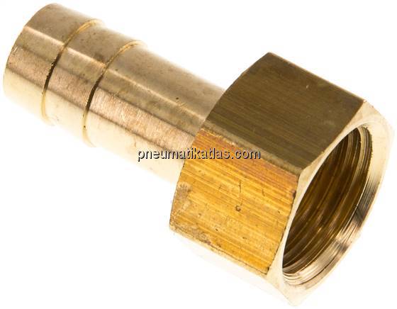 Aufschraub-Schlauchtülle G 1/2"-13 (1/2")mm, Messing