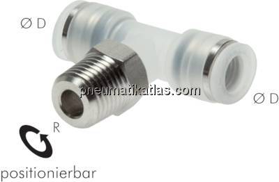 T-Steckanschluss R 1/4"-4mm, IQS-PP