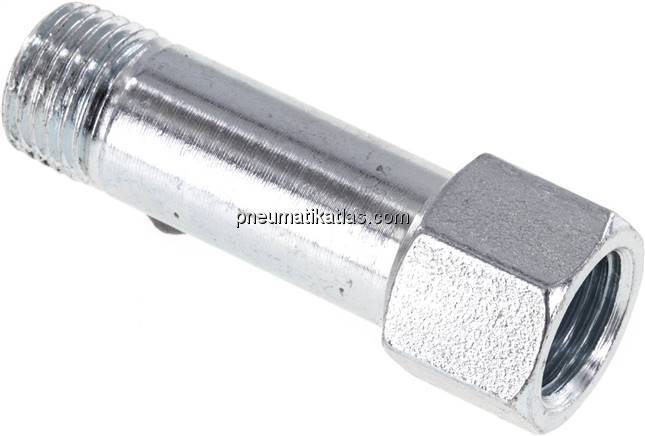 Gewindeverlängerung (Schmiernippel) R 1/4" AG - Rp 1/4" IG