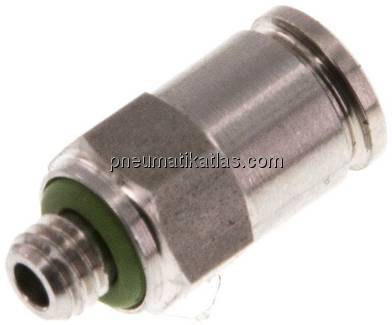 Gerader Steckanschluss M 5-4mm, IQS-Edelstahl