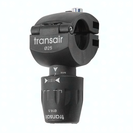 RA69 25 17 Transair 1" (25mm) Simple Reducing Bracket w/ 1/2" (16.5mm) Drop Outl