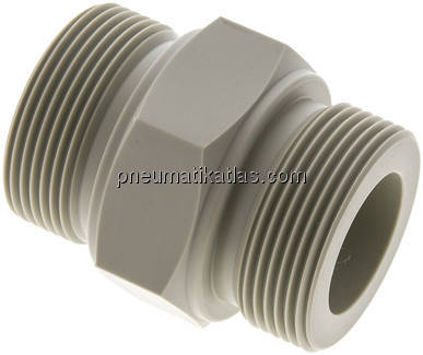 Doppelnippel G 1-1/2"-G 1-1/2", Polypropylen