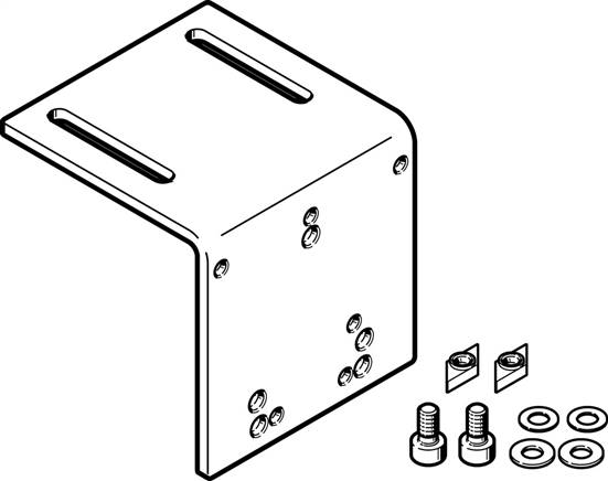 DAVM-MW-V1-50-V (2612128) Befestigungsbausatz