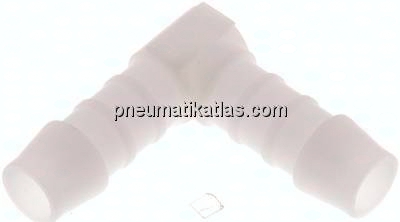 Winkel-Schlauchverbinder 10mm, POM