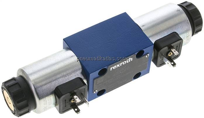 4/2-Wegeventil, NG 6 (Bosch-Rexroth) D/OF-Kolben, 24 V DC
