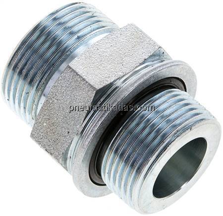 ORFS-Einschraubverschraubung UN 1-7/16"-12(AG)-M 33x2