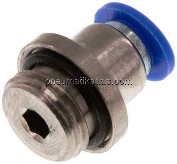 Gerader Steckanschluss G 1/4"-6mm, IQS-Standard m. Innens.