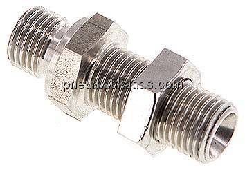 Schottnippel, 60°-Kegel G 1/4", 1.4436