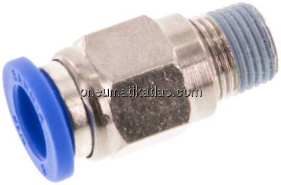 Gerader Steckanschluss R 1/8"-8mm, IQS-Standard