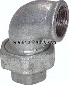 Winkel-Verschraubung konisch dichtend Rp 2-1/2" (IG)