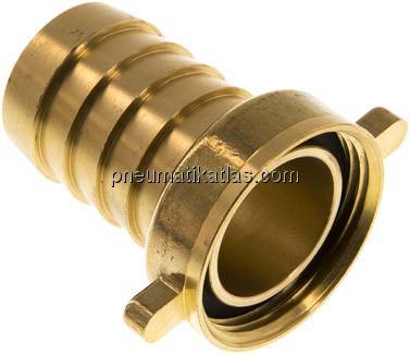2/3-Schlauchtülle, mit Mutter G 1-1/4"-32 (1-1/4")mm, gerade