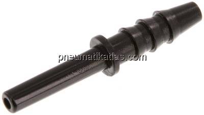 Stecknippel 4mm-4mm Schlauchtülle, IQS-Standard