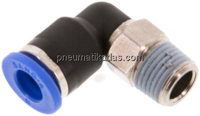Winkel-Steckanschluss Rq 1/8"- 6mm, IQS-Standard