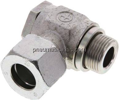 Winkel-Schwenkverschraubung G 3/4"-20 S (M30x2), Stahl verzinkt