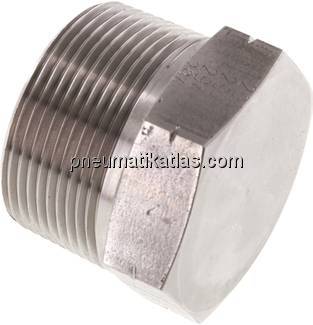 HD-Verschlussstopfen Außenskt. NPT 1-1/2", V4A