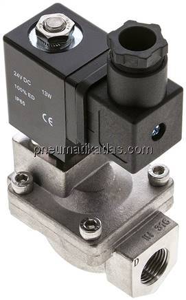 2/2-Wege Magnetventil G 3/8", stromlos geschlossen (NC),24 V DC Eco