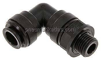 Winkel-Steckanschluss G 1/4"-10mm, IQS-FDA