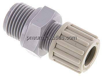 Gerade Verschraubung G 1/2"-12x10mm, PA