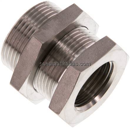 Schottverschraubung G 1/2"-M 28x1,5, 1.4571