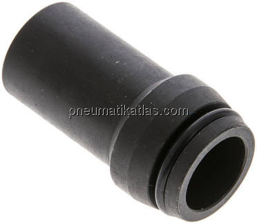 Anschweißnippel 20 x 2,5mm, Stahl phosphatiert