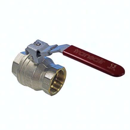 VR03 00 04 Transair 1/2" Lockable Double Female BSPP Threaded Ball Valve
