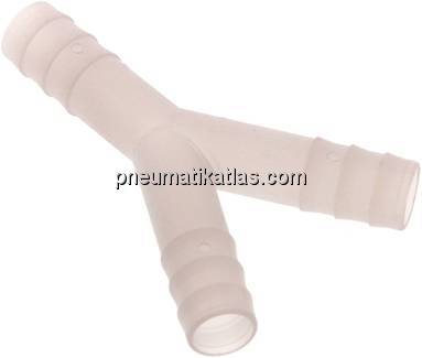 Y-Schlauchverbinder 13 (1/2")mm, PVDF