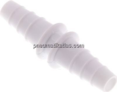 Universal-Schlauchverbindungsrohr 9 - 12 x 9 - 12mm, Polypropylen