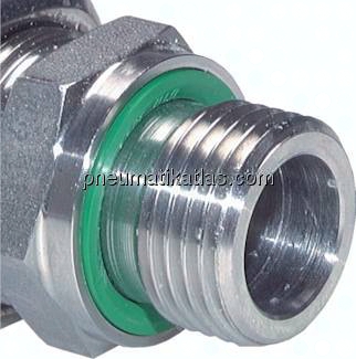Gerade Schneidringverschr. M 16x1,5-10 L (M16x1,5), ohne Mutter & Schneidring, 1