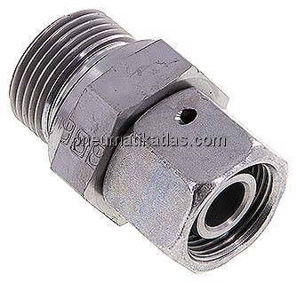 Einstellb. Schneidringverschr. G 3/4"-15 L, Stahl verzinkt