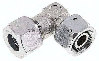 Einstellb. Winkel-Schneidringverschr. 16 S (M24x1,5), Stahl verzinkt