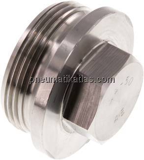 Verschlussstopfen Außenskt. G 1-1/2", V4A