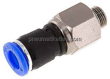 Gerade Drehverschraubung G 1/8"-8mm, IQS-Standard