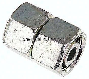 Gerader Verbinder 16 S-16 S, Stahl verzinkt