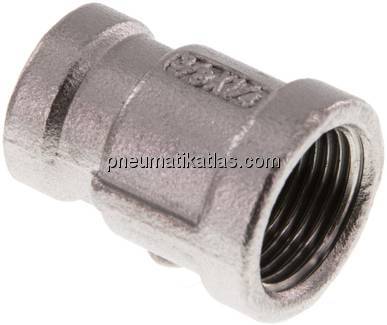 Rundmuffe Rp 3/8"-Rp 1/4", 1.4408