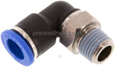Winkel-Steckanschluss R 1/4"-10mm, IQS-Standard