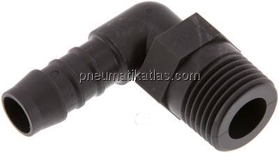 Winkel-Gewindetülle R 1/2"-12mm, PA 6