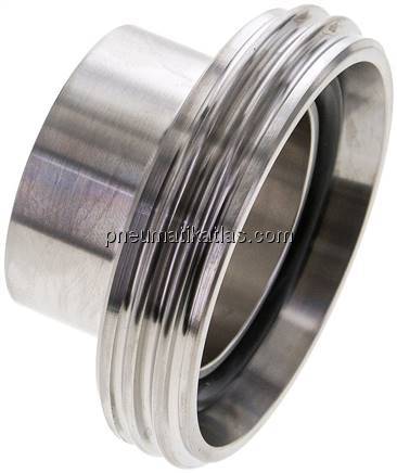 Gewindestutzen (Milchgewinde) Rd 65 x 1/6"-41,0mm, 1.4404