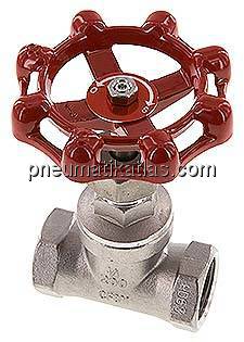 Muffen-Absperrventil, Edelstahl, G 3/4", PN 14, Eco-Line